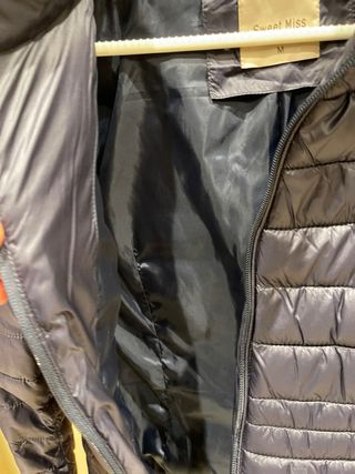 Chaqueta acolchada azul