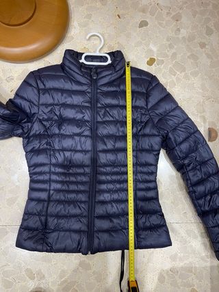 Chaqueta acolchada azul