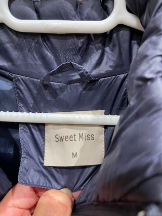 Chaqueta acolchada azul