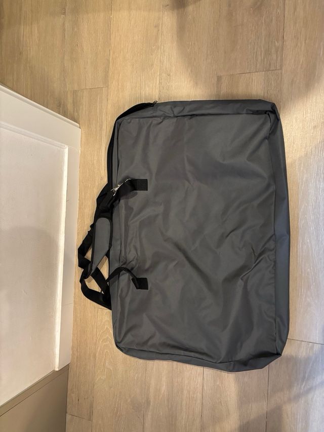 Transportín plegable 4 puertas con funda.