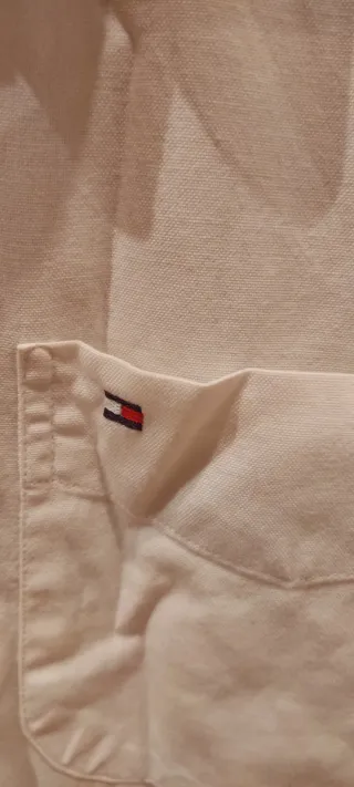 Camisa Tommy Hilfiger Blanca Chico