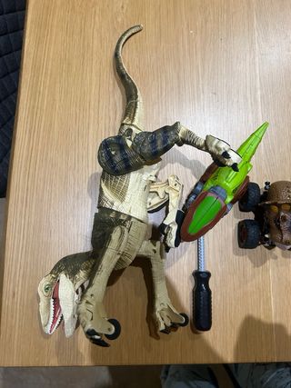 Lote dinosaurios y animales juguete