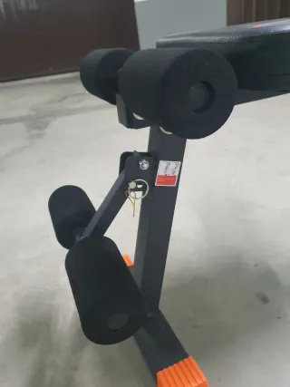 Banco de pesas ajustable