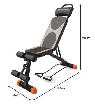 Banco de pesas ajustable