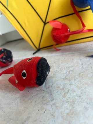 Diana infantil velcro con pelotas