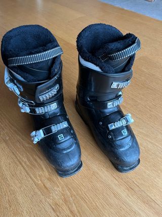 Botas de esquí Salomon negras talla 40