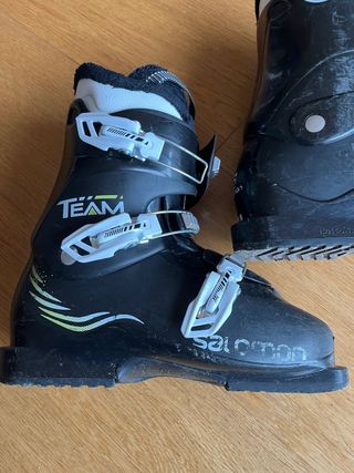 Botas de esquí Salomon negras talla 40