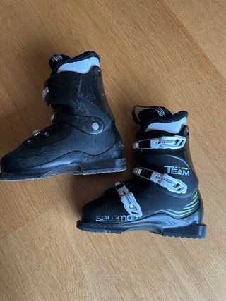 Botas de esquí Salomon negras talla 40