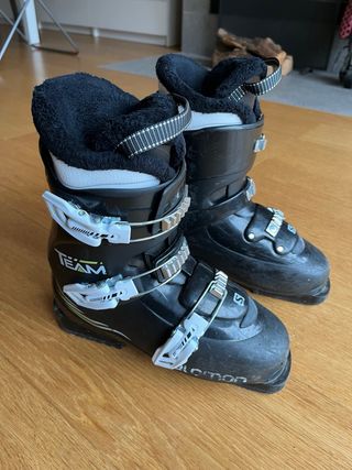 Botas de esquí Salomon negras talla 40