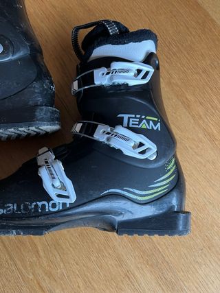 Botas de esquí Salomon negras talla 40