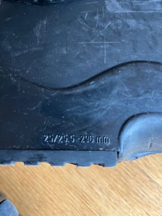 Botas de esquí Salomon negras talla 40