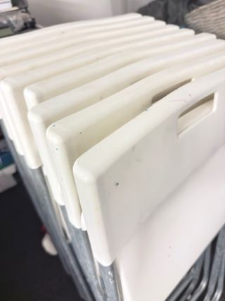 Sillas plegables Ikea blancas