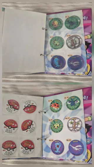 Álbum Flippo Tazos Pokémon Completo
