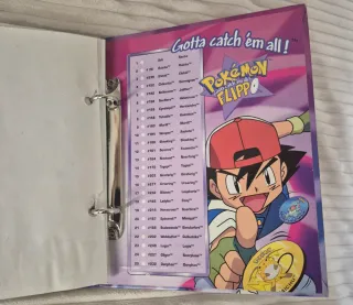 Álbum Flippo Tazos Pokémon Completo
