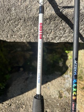 Lote 5 cañas de pesca