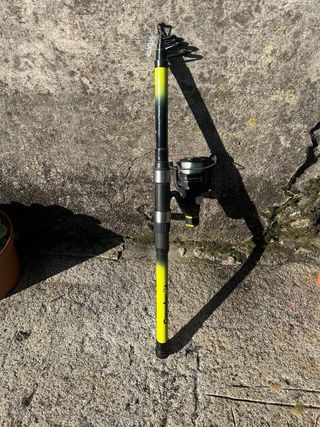 Lote 5 cañas de pesca