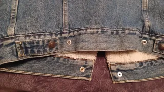 Cazadora Levi's Borreguito Azul