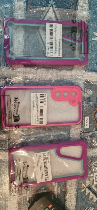 Funda Samsung S23 Rosa. Pack de 3