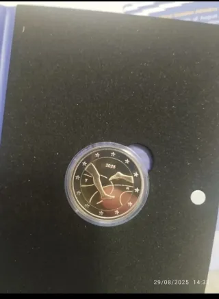 Moneda 2€ Finlandia 2025 Proof Atletismo