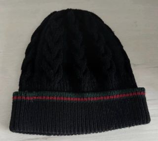 Gorro Gucci lana negro
