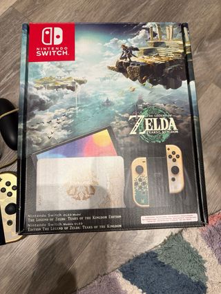 Nintendo Switch OLED Edición Limitada Zelda