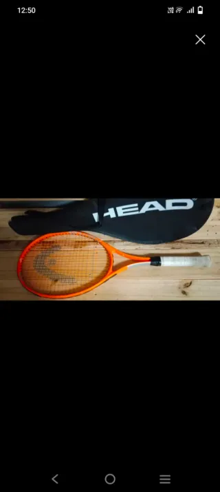 Raqueta de tenis HEAD naranja