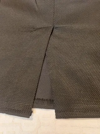 Gonna donna nera L grana di riso