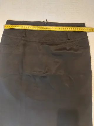 Gonna donna nera L grana di riso