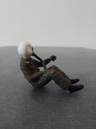 Figurina piloto caza 1/48 pintada No2 (cantidad 4)