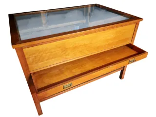 Mesa de luz para dibujo, de madera, retroiluminada