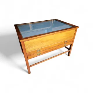 Mesa de luz para dibujo, de madera, retroiluminada