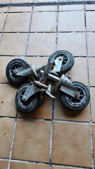 Juego de 4 ruedas para andamio