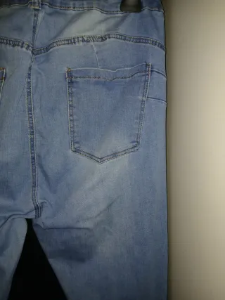 Calças de ganga azuis tamanho L