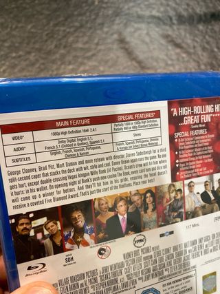 Blu-ray Ocean's Thirteen precintado