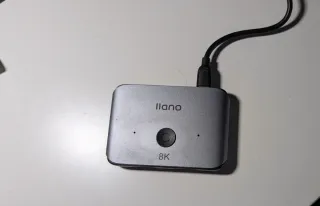 Llano Interruptor HDMI 8K