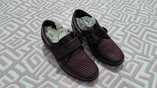 Zapatos de vestir mujer burdeos