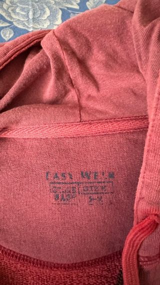 Sudadera con capucha Easy Wear roja