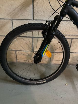 Bicicleta DTB Tracker Negra y Azul