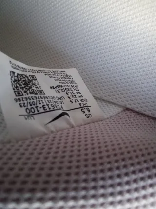 Nike Air Force 1 Mujer Talla 37.5 Rosa/Blanco