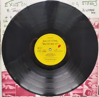 2 LP'S 1977 🇩🇪 ROLLING STONES - EXILE ON MAIN ST