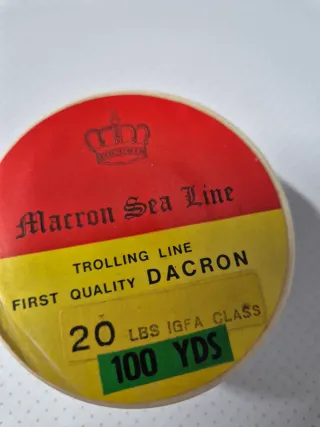 Filo Dacron Trolling Line 20 Lbs 100 Yds