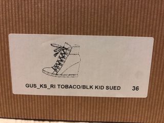 Botines Unisa Marrones Talla 36