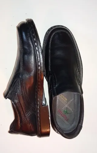Mocasines Fluchos Talla 42 Negro
