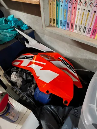 KTM Duke 125 2017 Motor para reparar