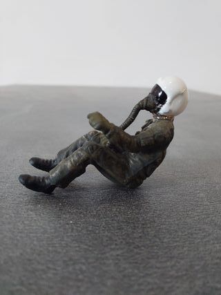 Figurina Piloto Caza 1/48 Pintada Nº4 (Cantidad 1)