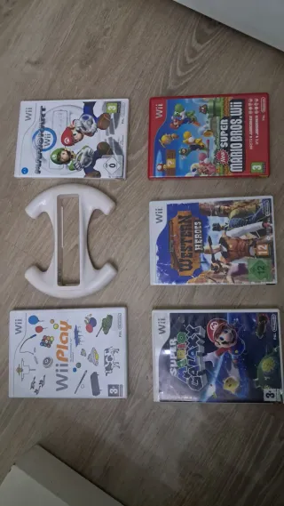 5 Juegos Nintendo Wii: Mario, Western, Wii Play