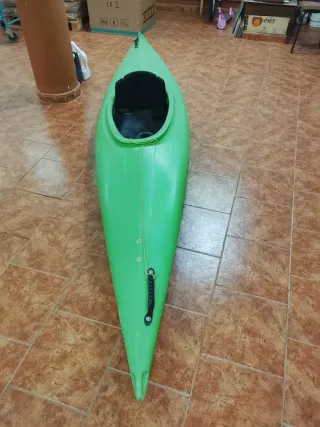 Piragua verde 1 plaza resistente