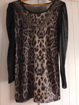 Vestido Sancred Animal Print