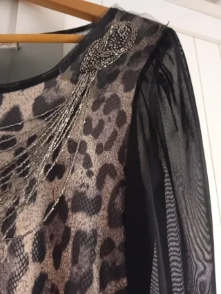 Vestido Sancred Animal Print