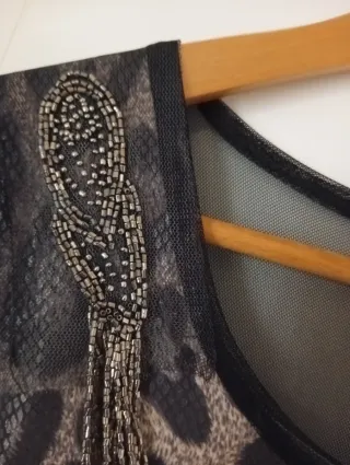 Vestido Sancred Animal Print